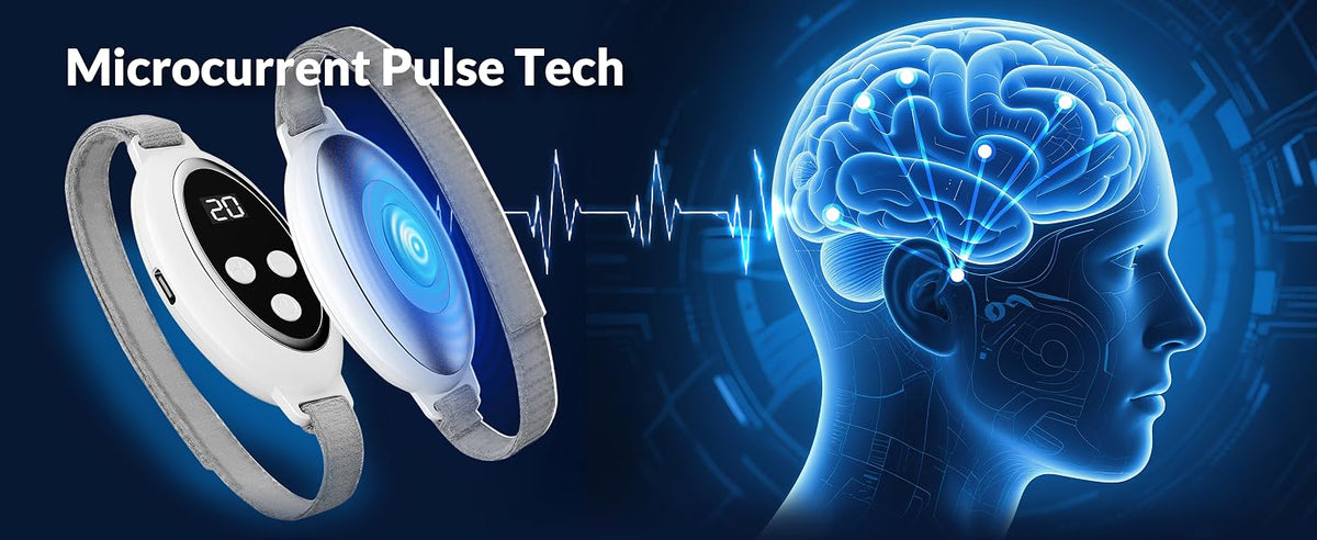 Handheld Microcurrent Sleep Aid and Anxiety Relief Device