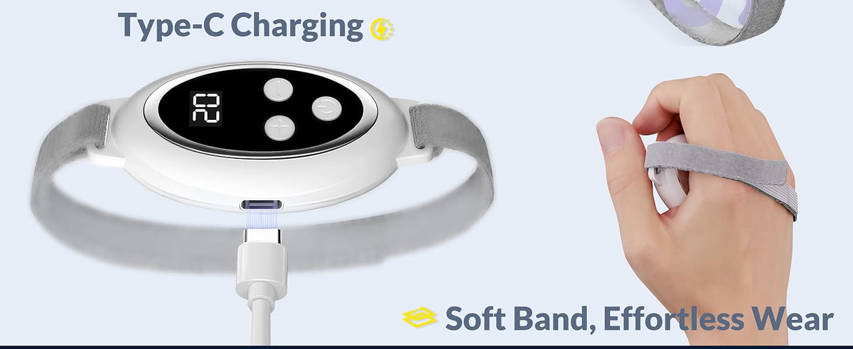 Handheld Microcurrent Sleep Aid and Anxiety Relief Device