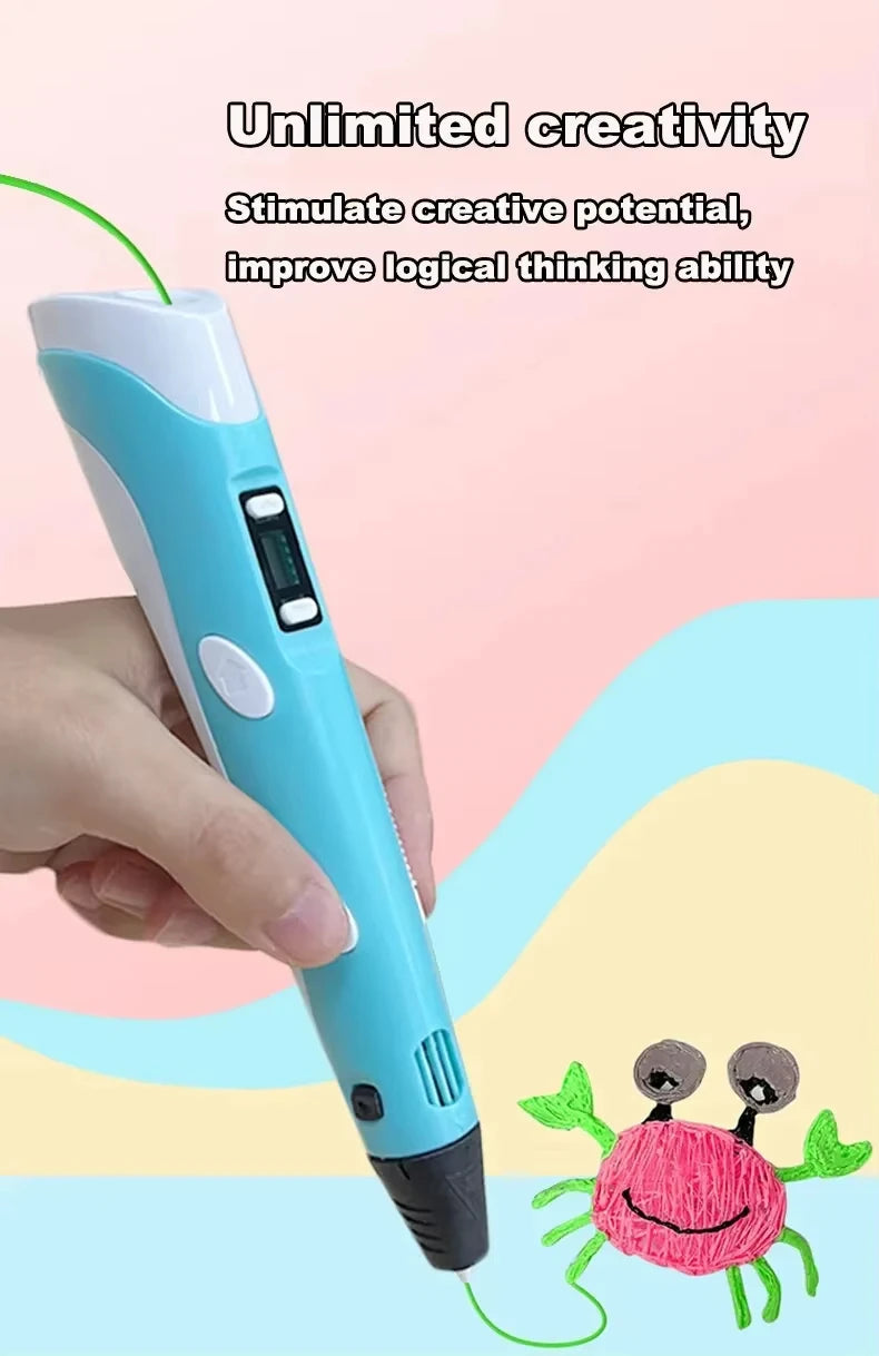 3D Printing Pen for Kids DIY Creative Drawing and Modeling - 15