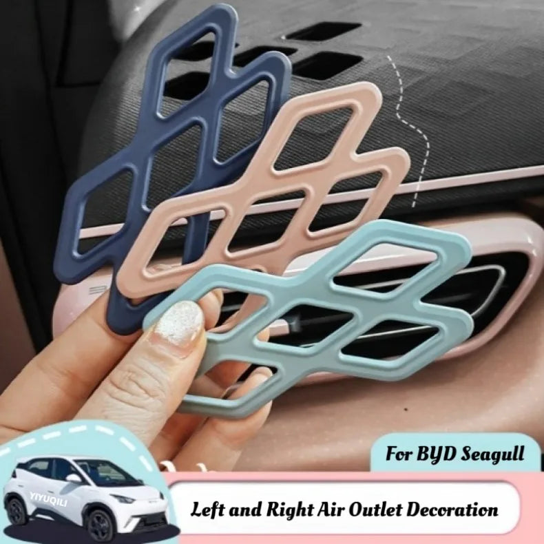 Interior Dashboard Air Vent Decorative Frames for Seagull