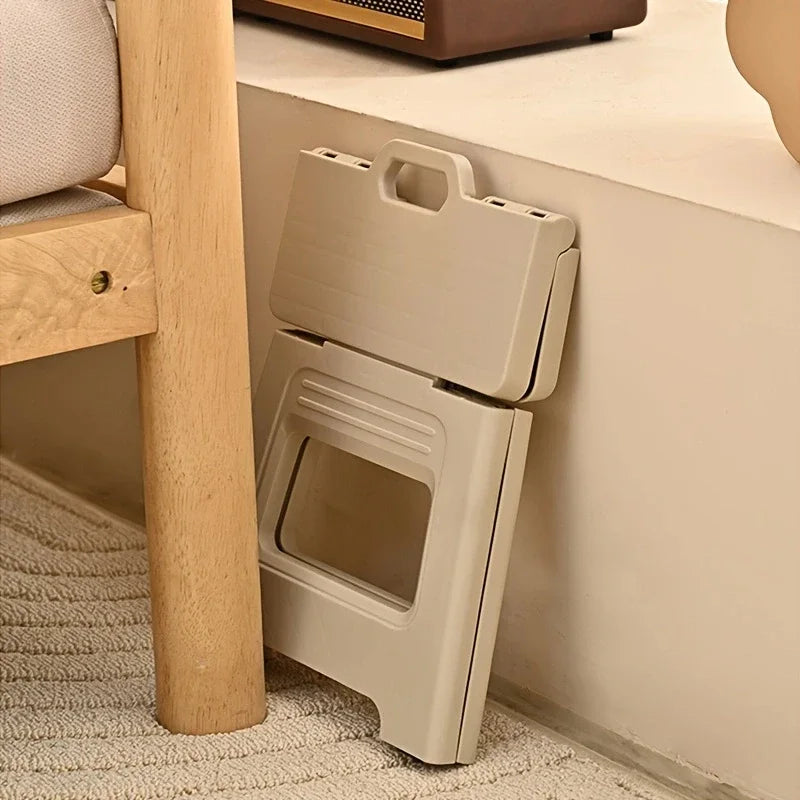 Portable Lightweight Folding Stool for Camping and Home Use