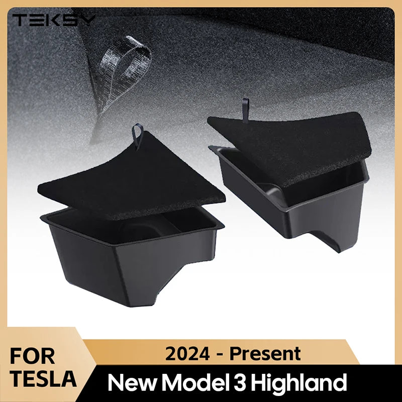 Trunk Side Storage Organizer for Tesla Model 3 Highland