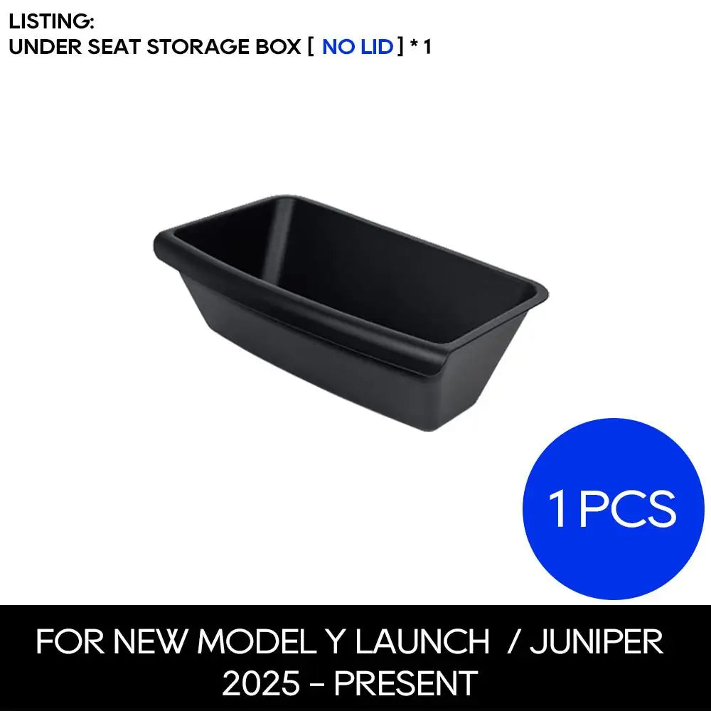 Under Seat Storage Organizer Drawer for 2025 Model Y - 22