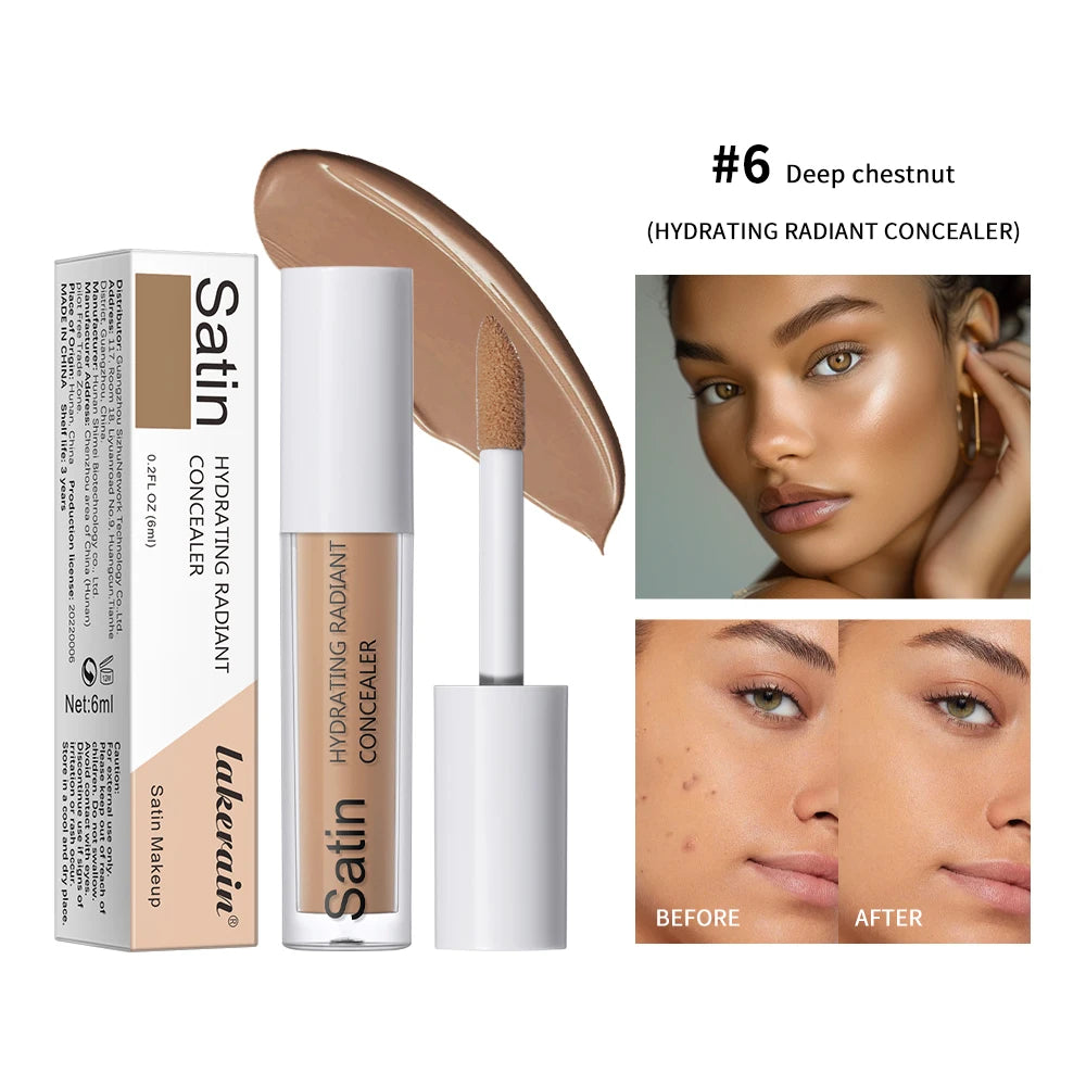 Full Coverage Long-Lasting Liquid Concealer for All Skin Types - 19
