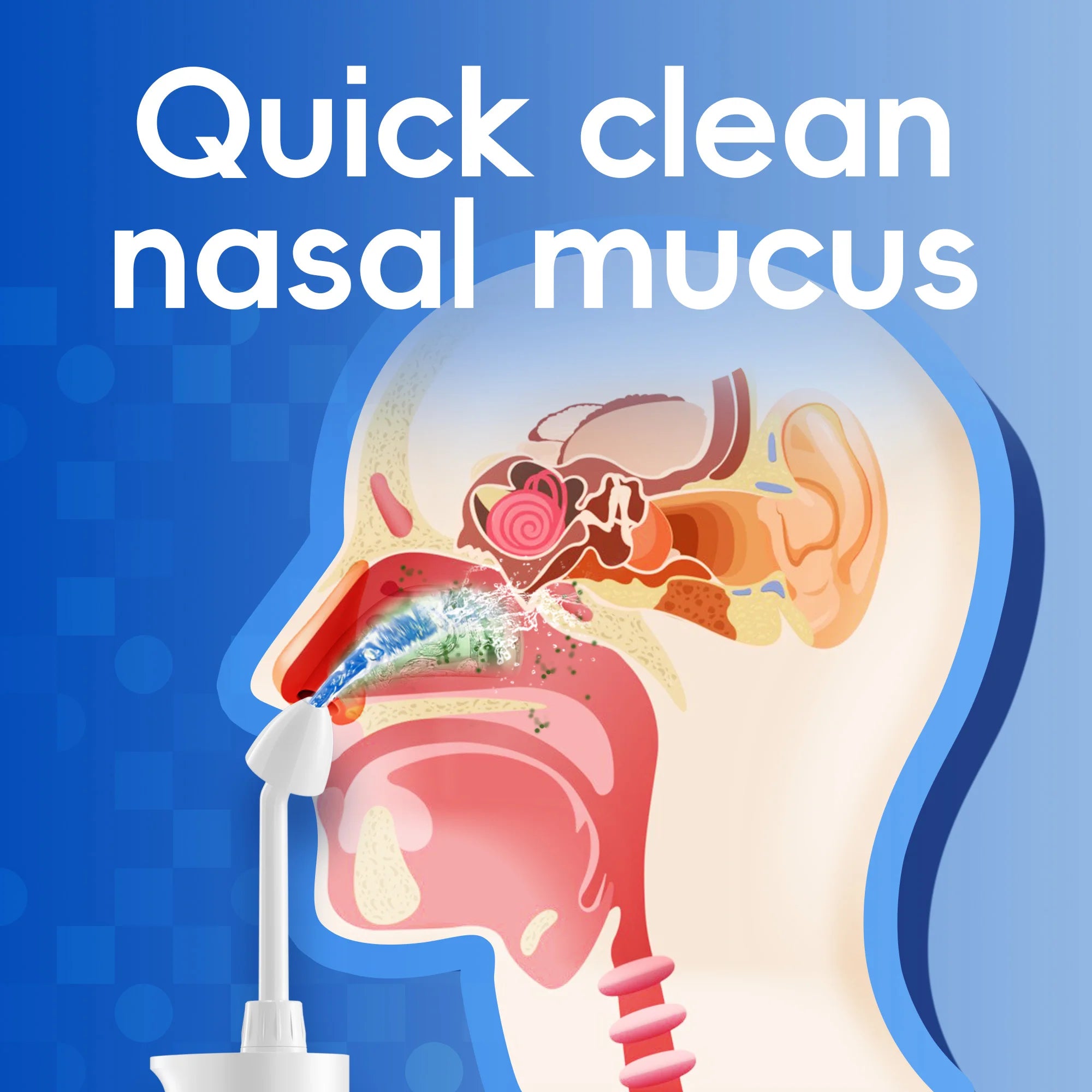 Electric Nasal Irrigator and Sinus Rinse System - 5