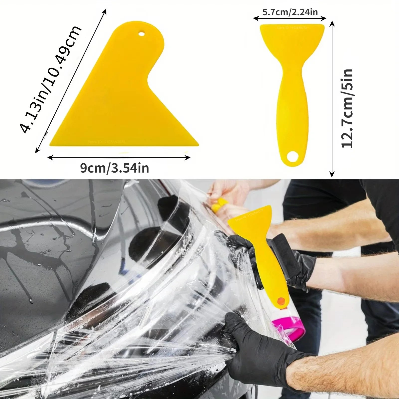 Professional Car Vinyl Wrap and Window Tint Application Tool Kit - 5