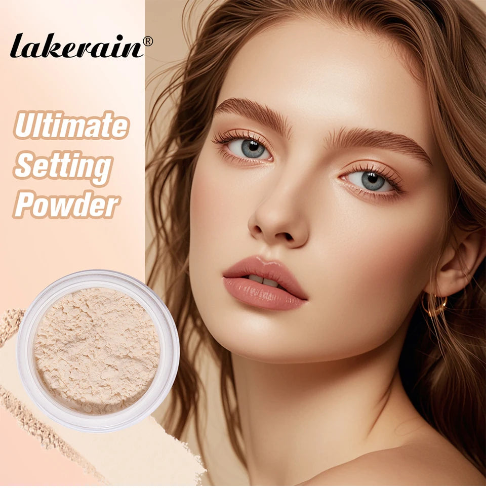 Matte Oil-Control Loose Setting Powder for Flawless Makeup