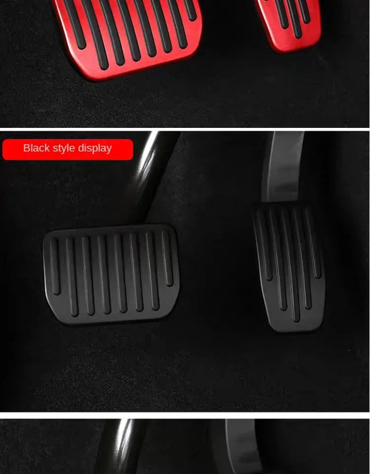 Aluminum Non-Slip Pedal Cover Set for Tesla Model 3 and Model Y