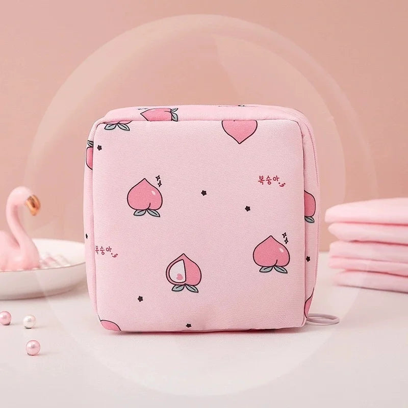 Portable Multi-Functional Sanitary Napkin and Travel Storage Pouch