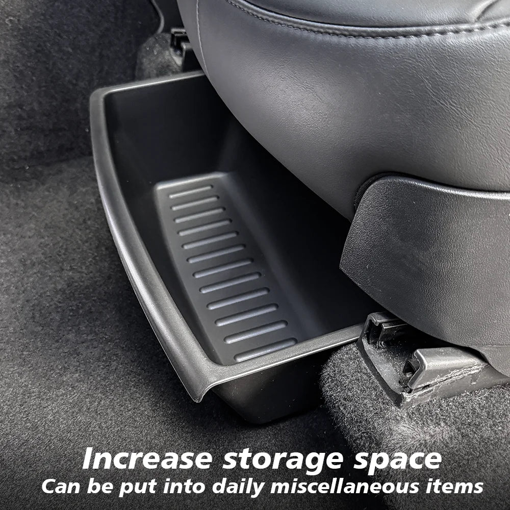 Under Seat Storage Organizer Drawer for 2025 Model Y - 19