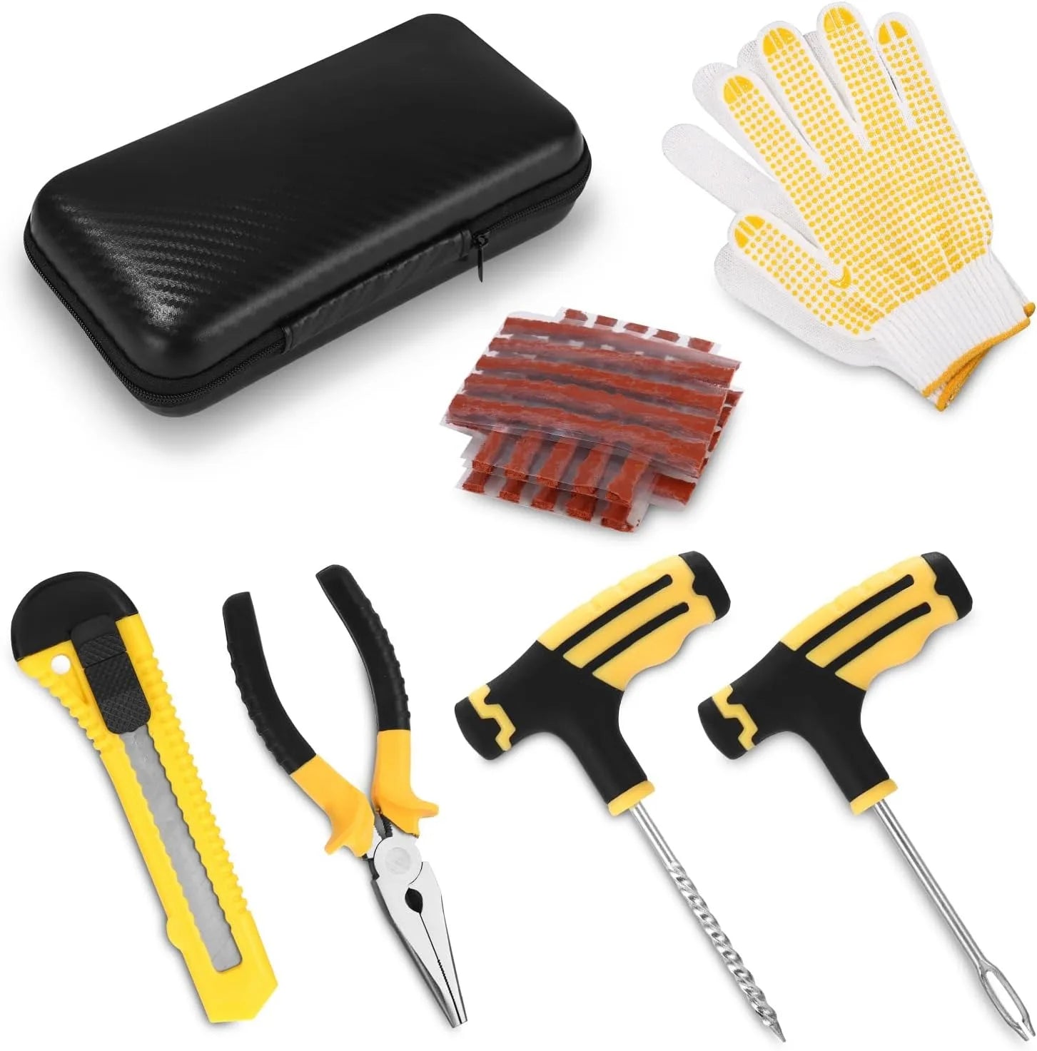 Universal Tire Repair Kit for Cars and Motorcycles - 11