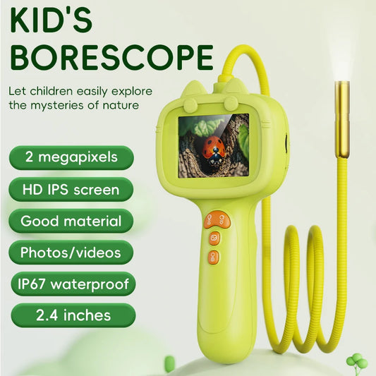 Educational HD Borescope Camera for Kids Nature Exploration