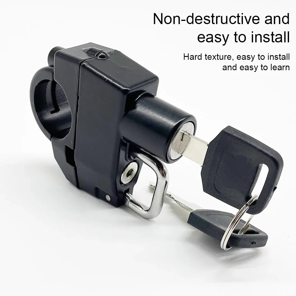 Anti-Theft Motorcycle Helmet Lock Security Device - 5