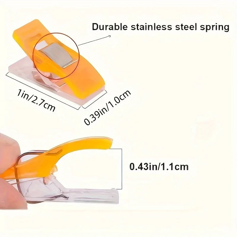 Multipurpose Sewing and Quilting Craft Clips - 4