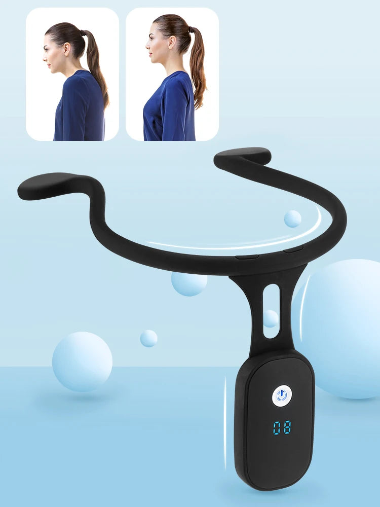 Intelligent Vibration Posture Corrector with LCD Display