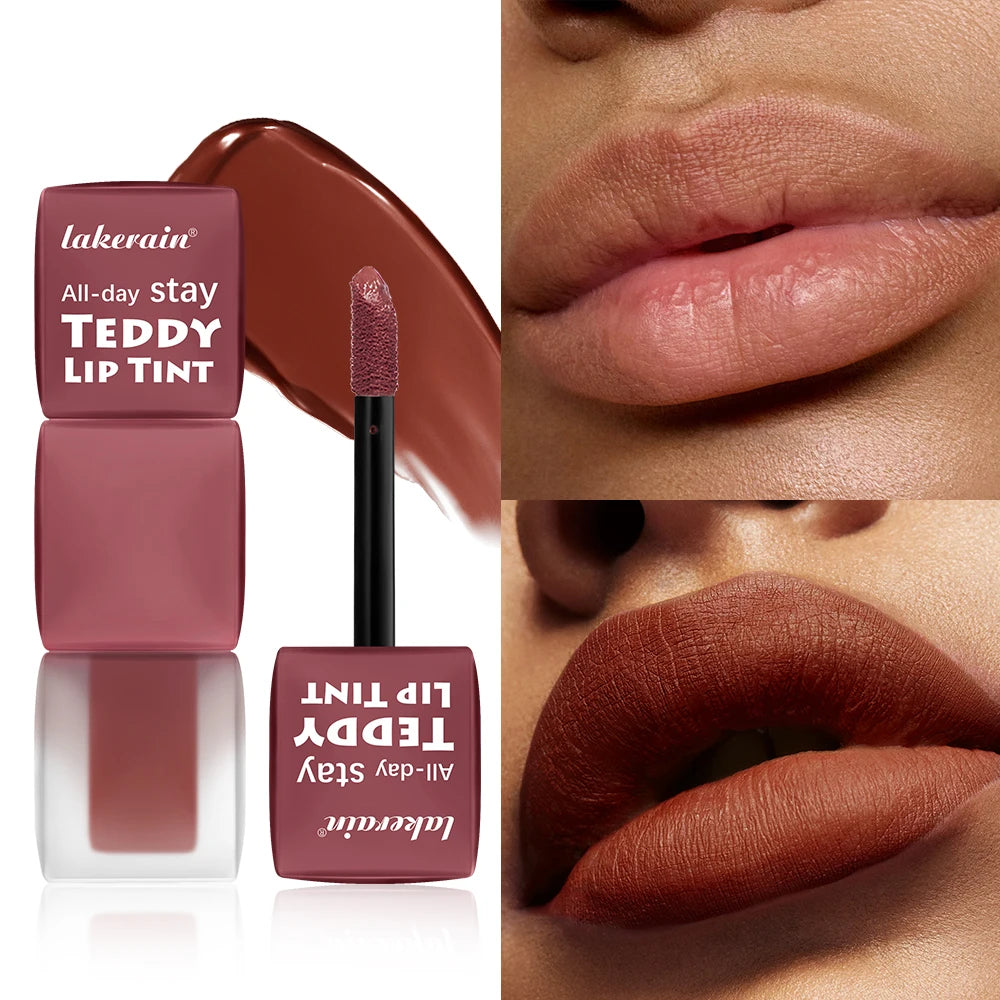 Waterproof Long-Lasting Matte Teddy Lip Tint - 1
