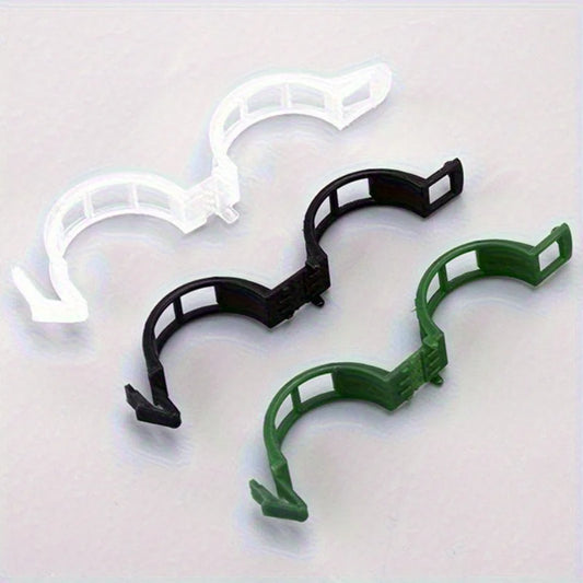 100pcs Plant Support Clips Reusable Garden Vine Trellis Brackets