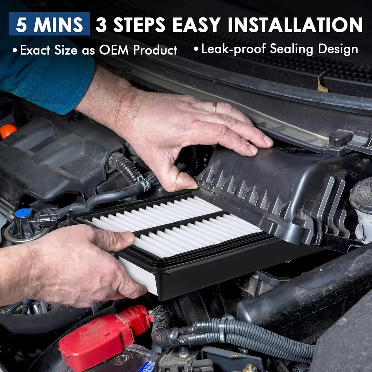 Engine Air Filter for Mazda SkyActiv 3 6 and CX-5 - 3