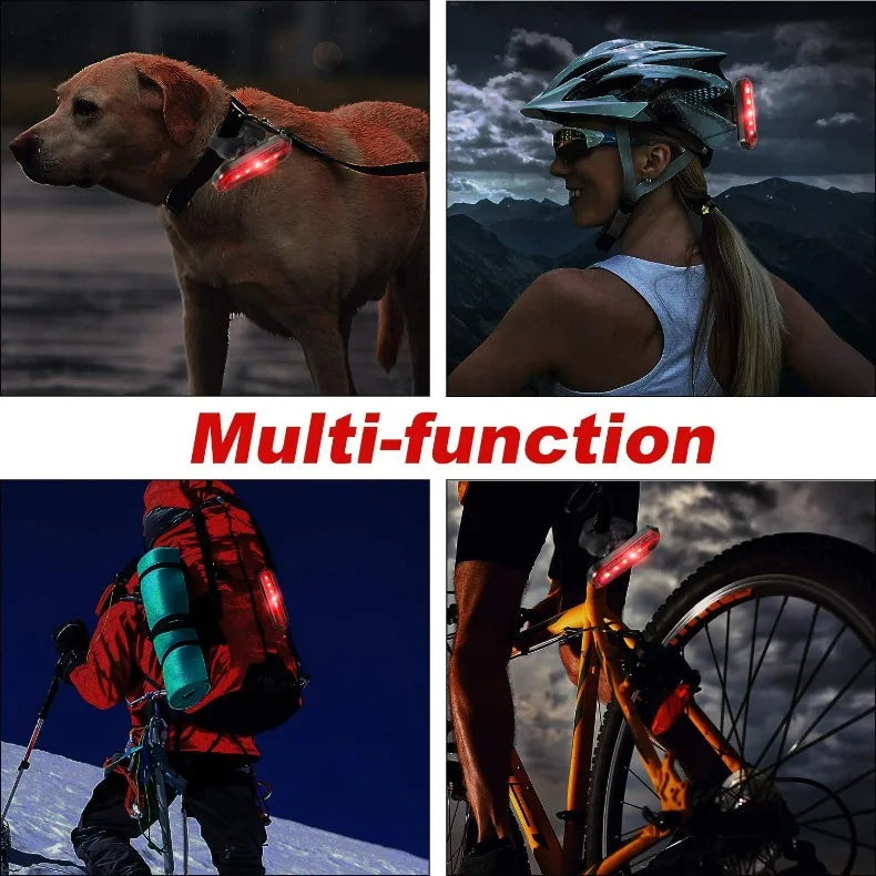 Rechargeable LED Navigation Warning Light for Boats and Bikes