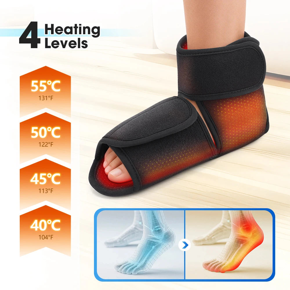 Heated Air Compression Foot and Ankle Massager - 10