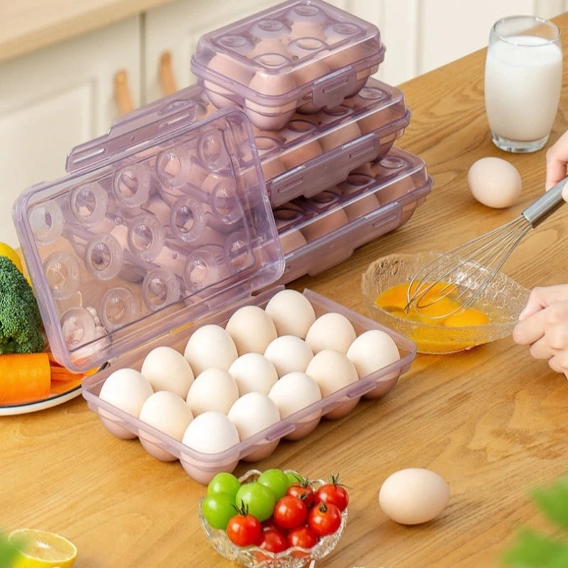 Stackable Egg Storage Organizer for Refrigerator