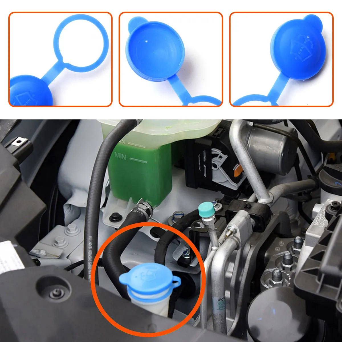 Windshield Washer Fluid Reservoir Cap for Suzuki Swift and SX4
