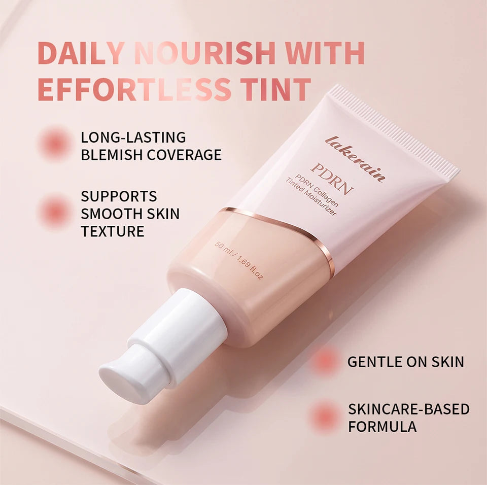 PDRN Collagen Tinted Moisturizer for Radiant Skin Glow - 9