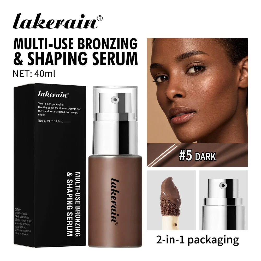 Multi-Use Bronzing and Shaping Foundation Serum - 22