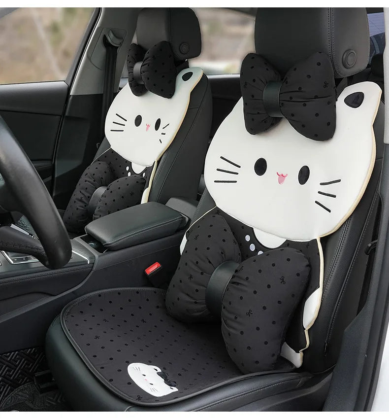 Cute Cat Style Universal Car Seat Cushion Cover