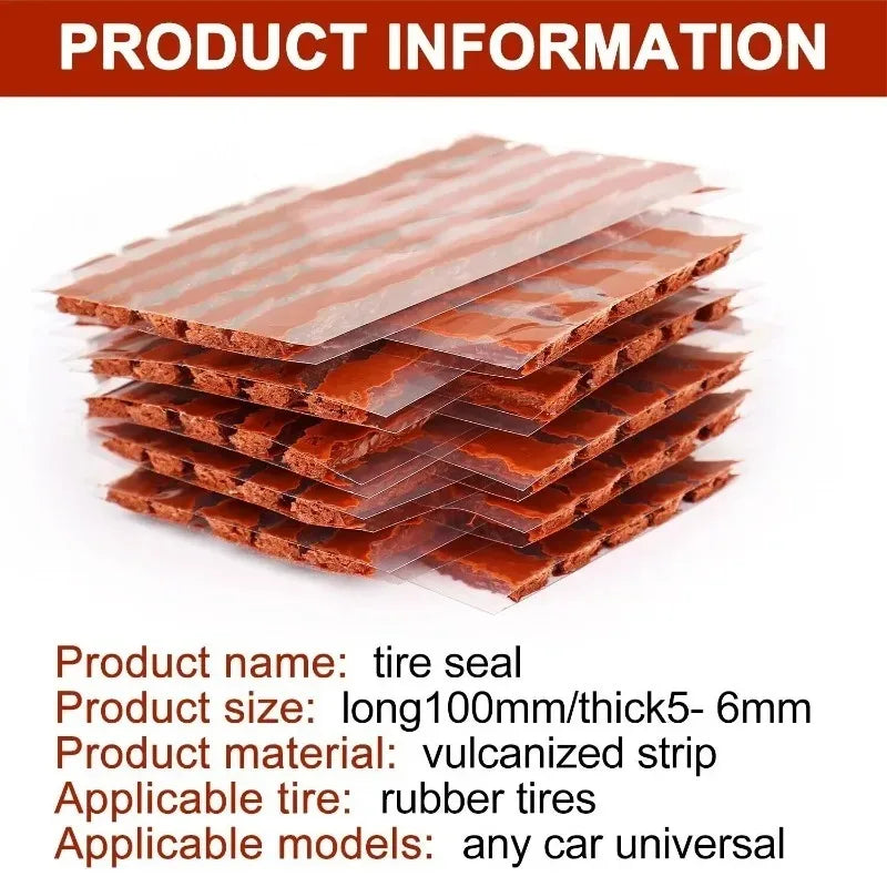 Emergency Roadside Tire Puncture Repair Tool Kit for Vehicles