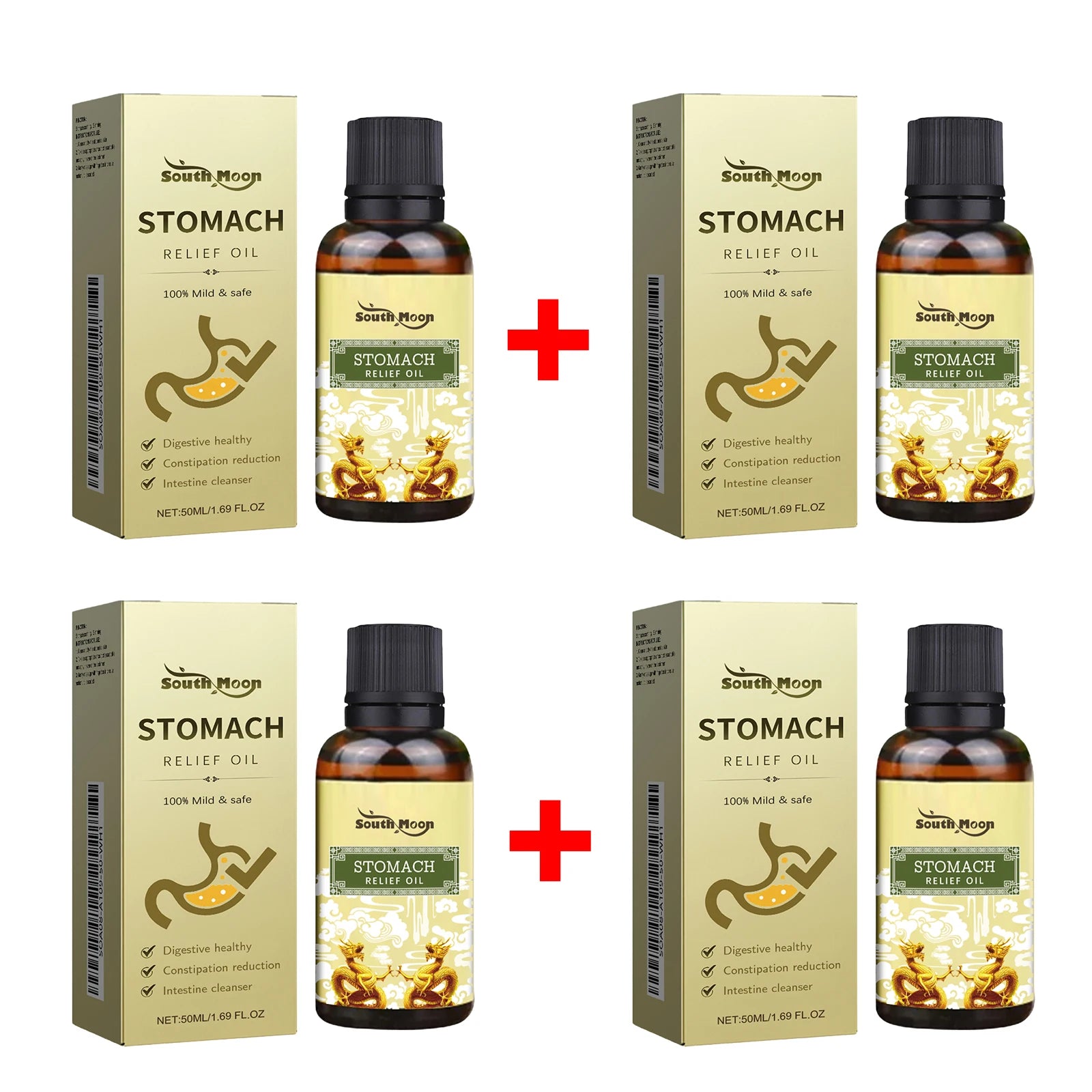 Herbal Abdominal Massage Oil for Digestive Relief - 12
