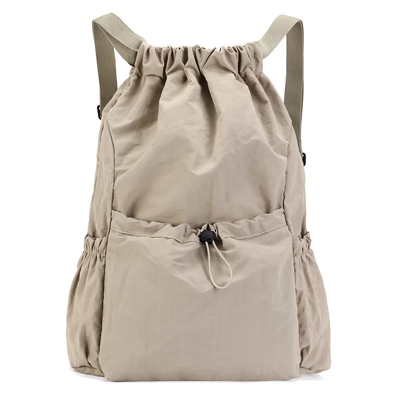 Foldable Lightweight Drawstring Travel Backpack - 33