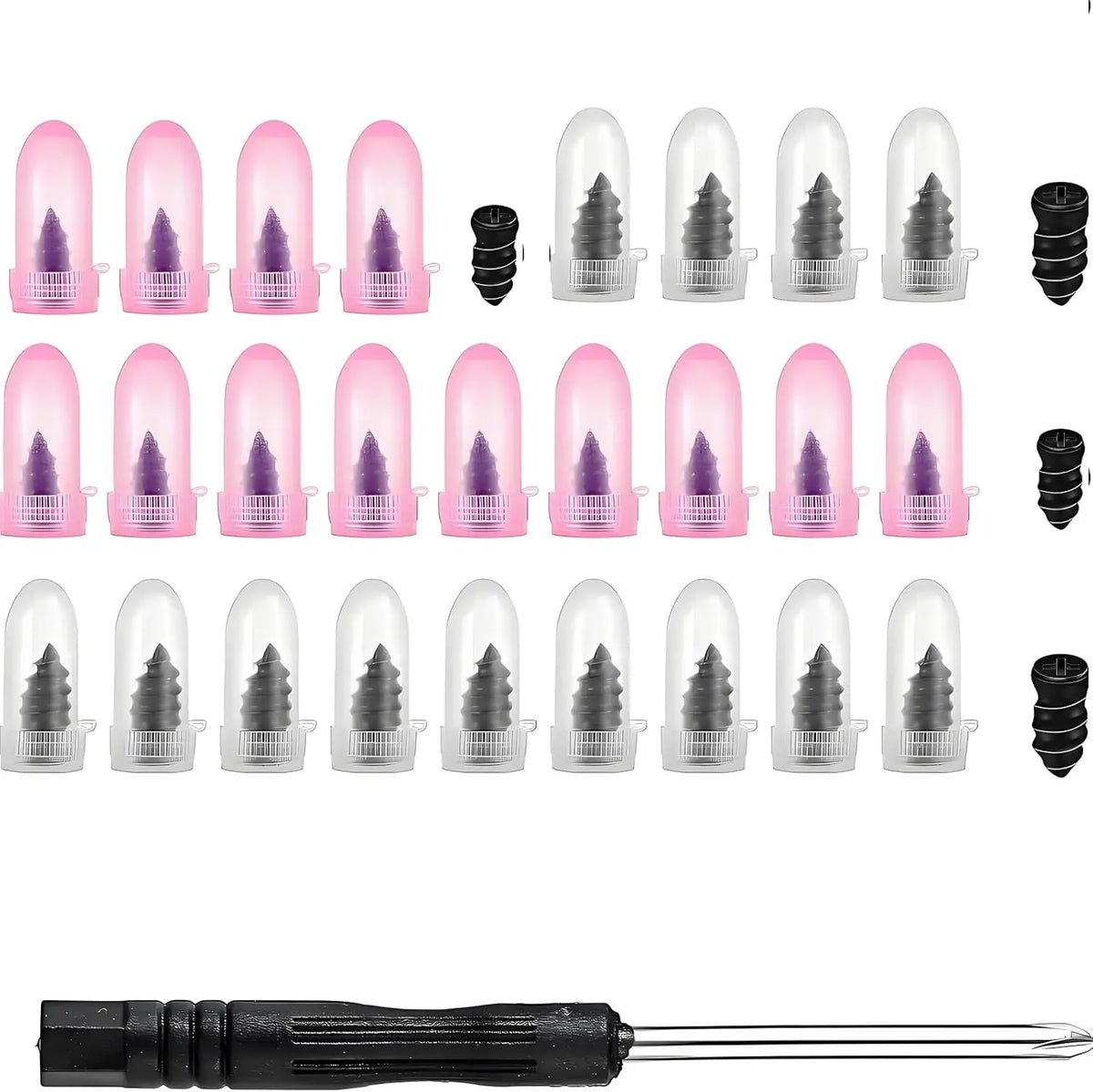 Emergency Tire Puncture Repair Tool Kit