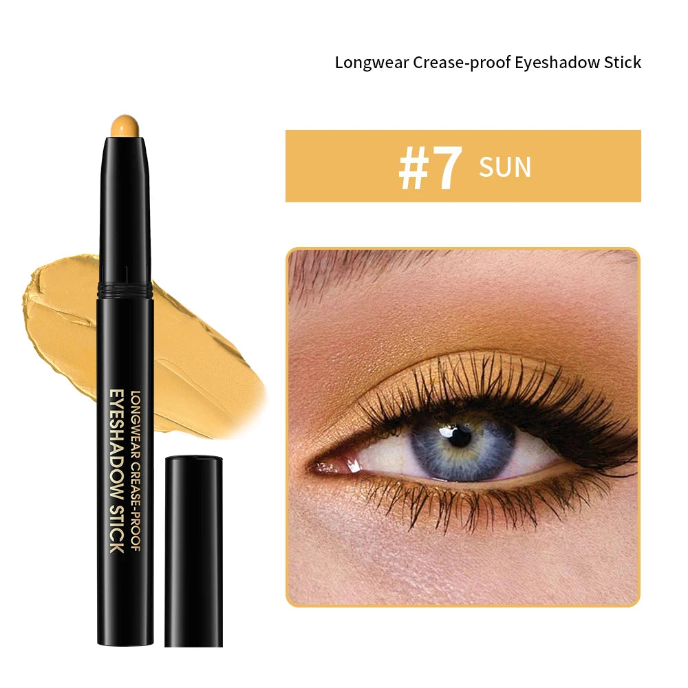 Long-Lasting Waterproof Cream Eyeshadow Stick