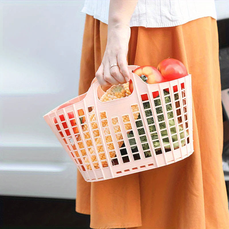 Foldable Portable Storage Basket for Laundry and Organizing - 9