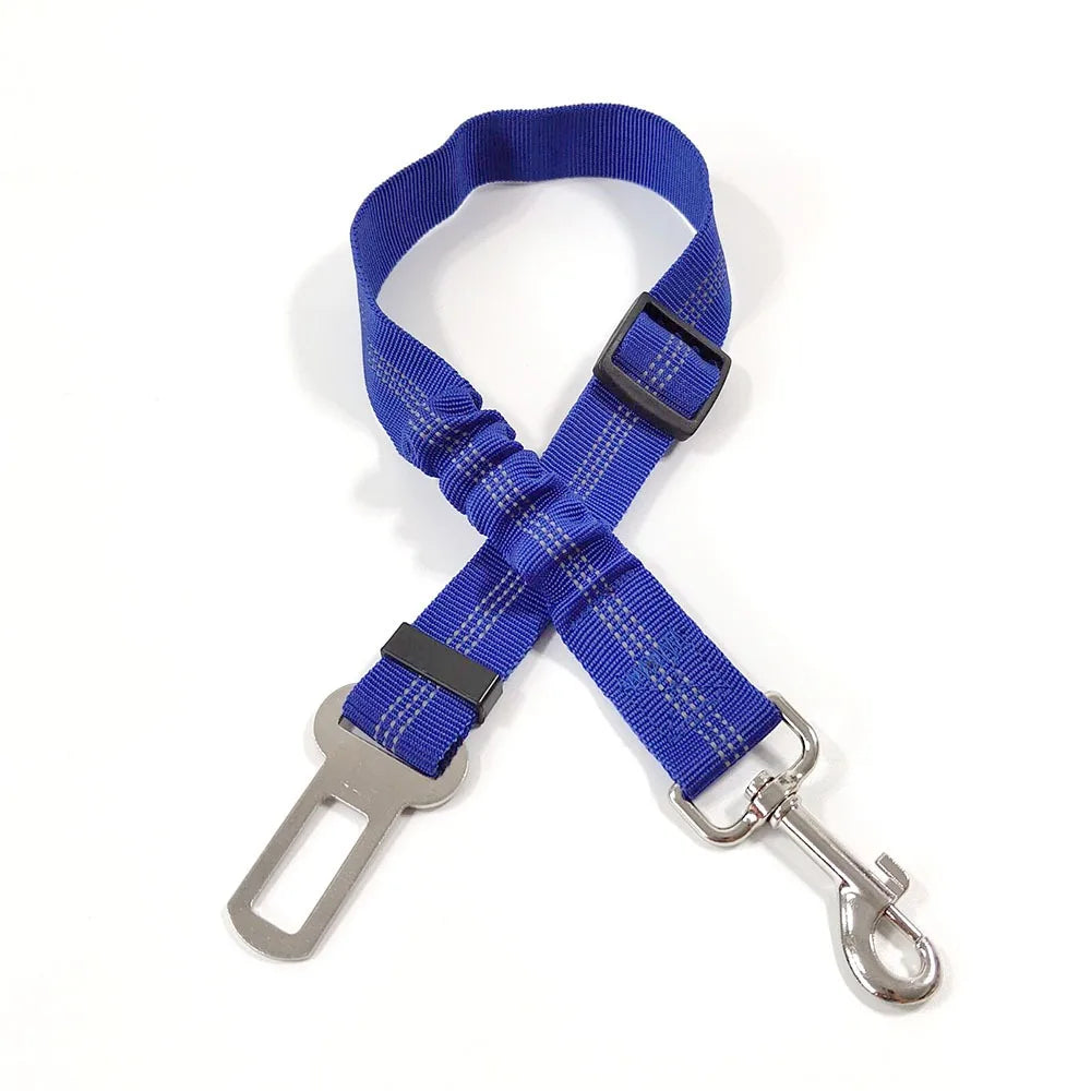 Reflective Adjustable Dog Seat Belt for Car Travel - 12