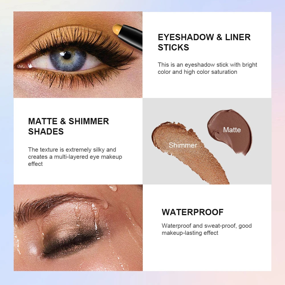 Longwear Crease-Proof Eyeshadow Pencil Stick - 5