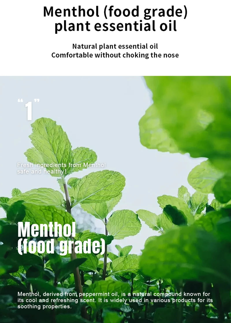 Double-Hole Refreshing Nasal Aromatherapy Energy Stick
