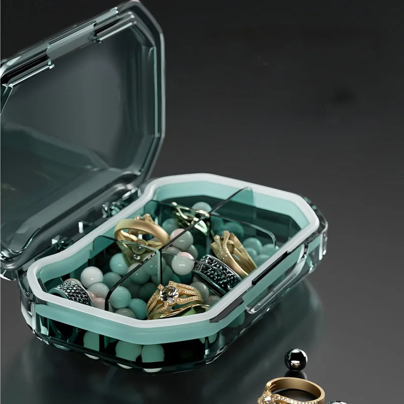 Portable Moisture-Proof Daily Pill Storage Organizer - 8