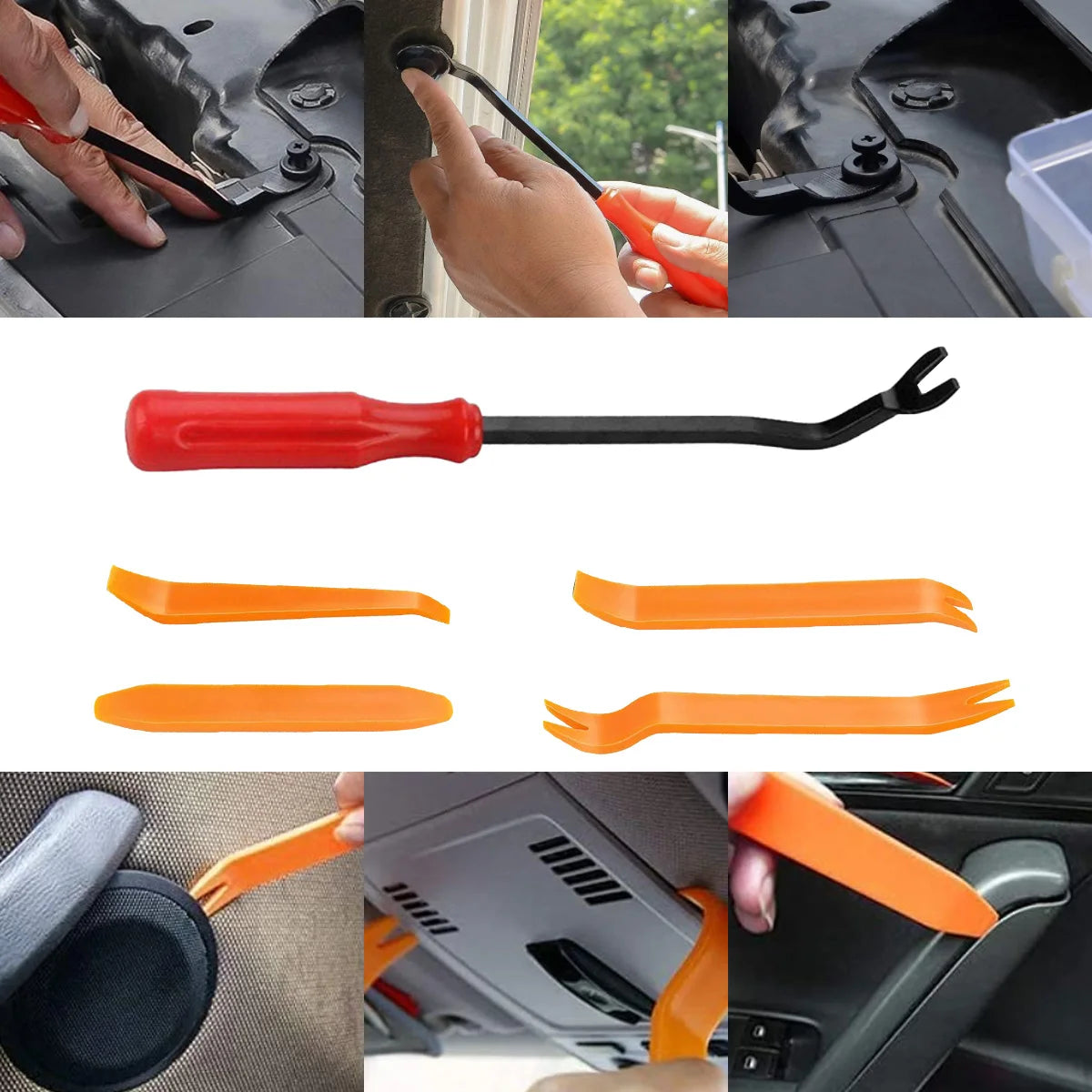 Car Interior Door Panel and Trim Removal Tool Kit