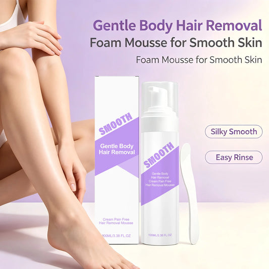 Painless Hair Removal Mousse Foam for Smooth Skin
