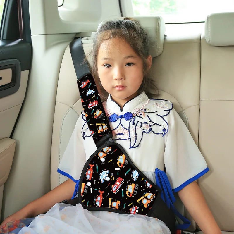 Adjustable Car Seat Belt Comfort Pad for Kids