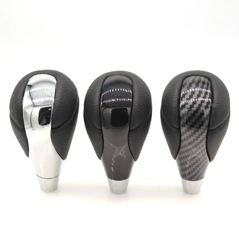 Leather and Wood Grain Gear Shift Knob for Lexus and Toyota - 8