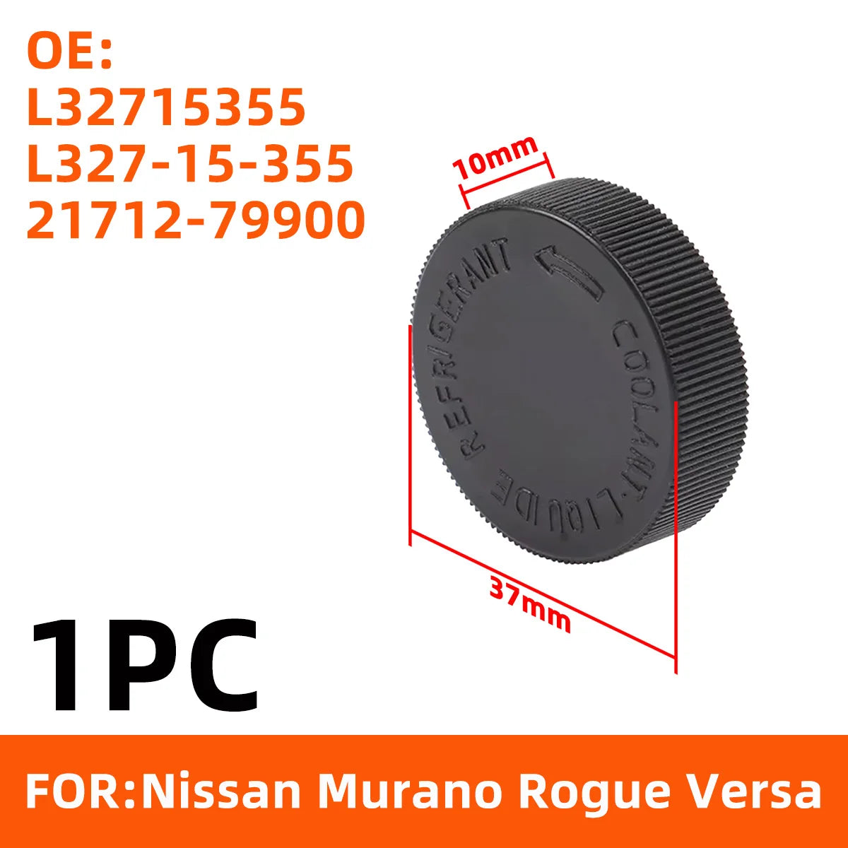Windshield Washer Fluid Reservoir Tank Cap Cover - 22