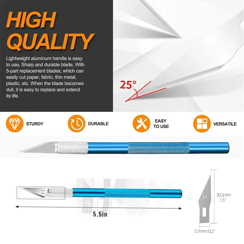 Professional Car Vinyl Wrap and Window Tint Installation Tool Kit