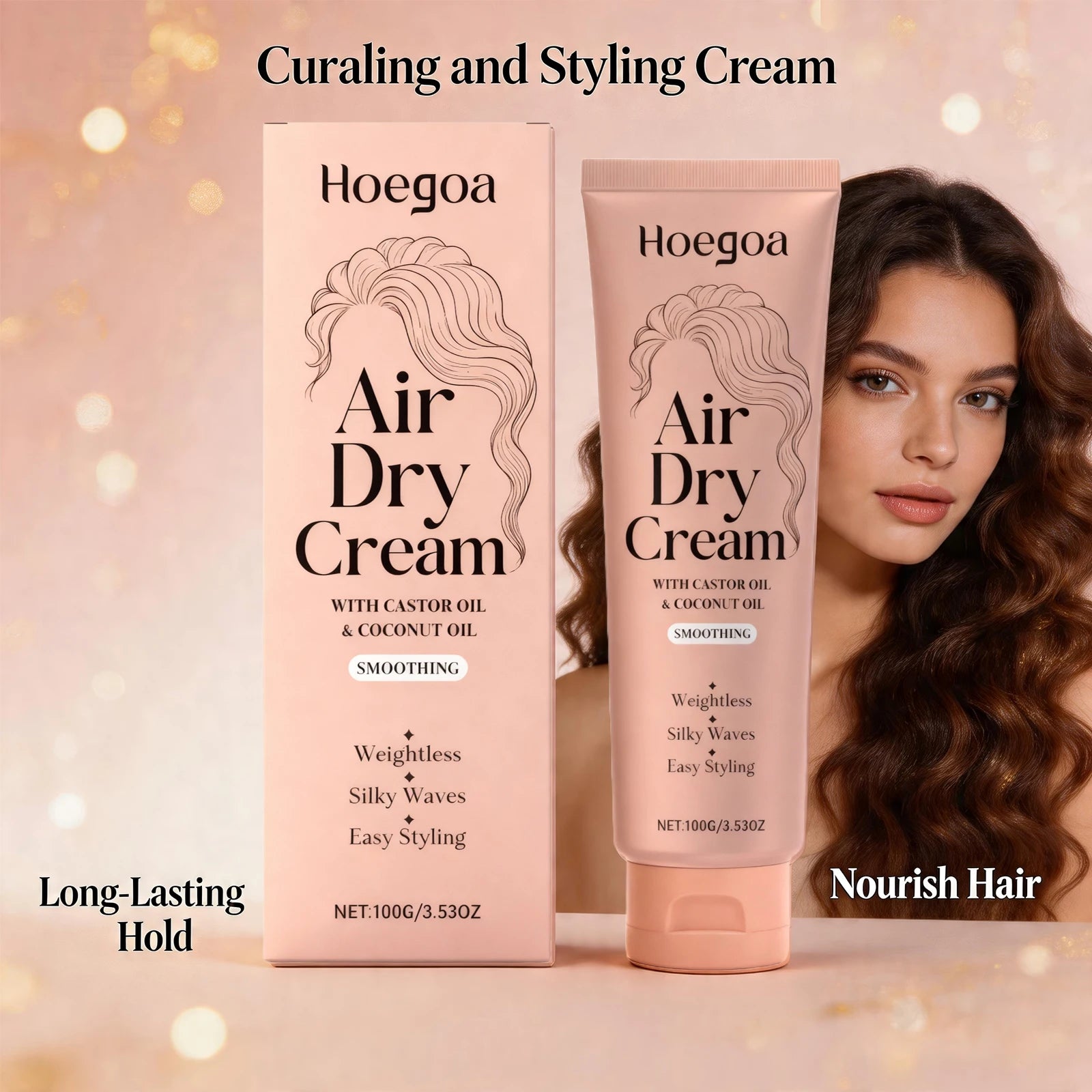 Hydrating Curl Defining Cream for Natural Waves and Curls - 1