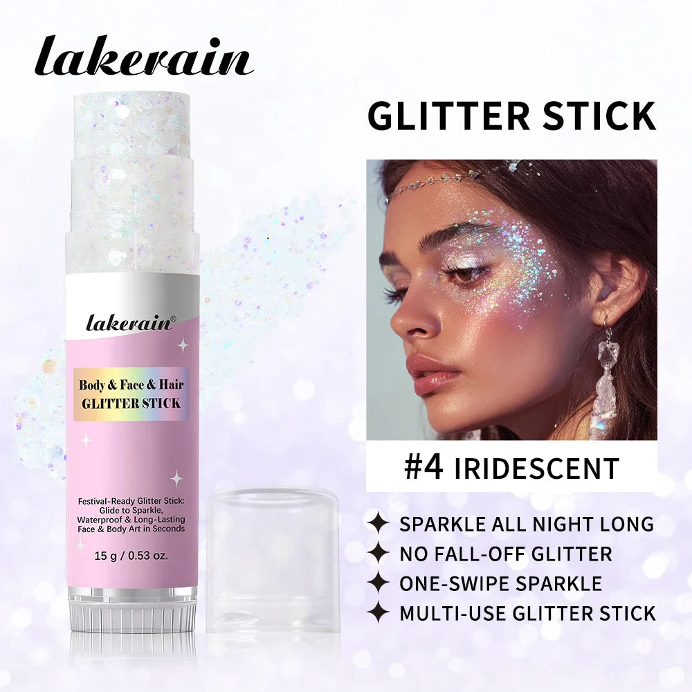 Waterproof Glitter Shimmer Stick for Face and Body - 2