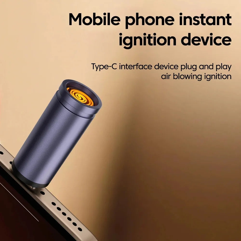 Portable USB-C Phone-Powered Cigarette Lighter - 6