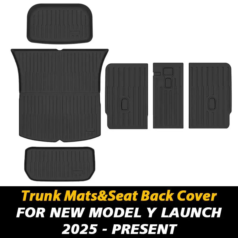 All-Weather Floor Mat and Cargo Liner Set for 2025 Model Y