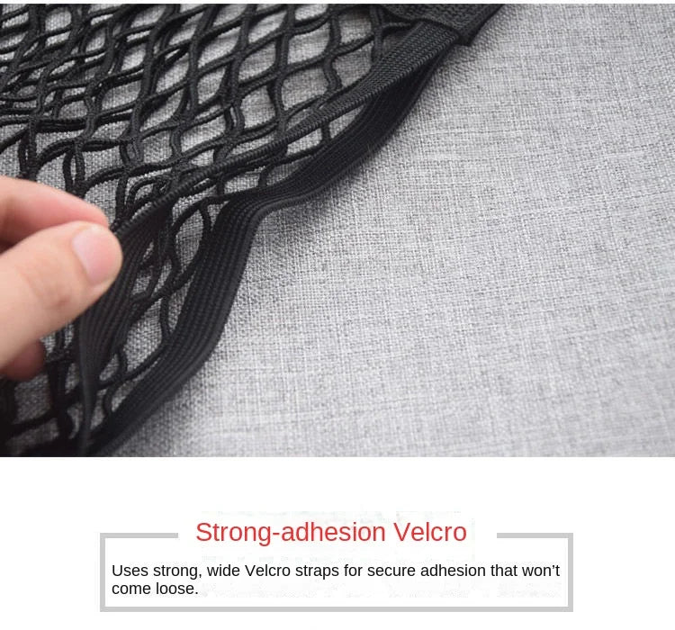 Universal Car Trunk Organizer Net Elastic Mesh Storage Bag - 9